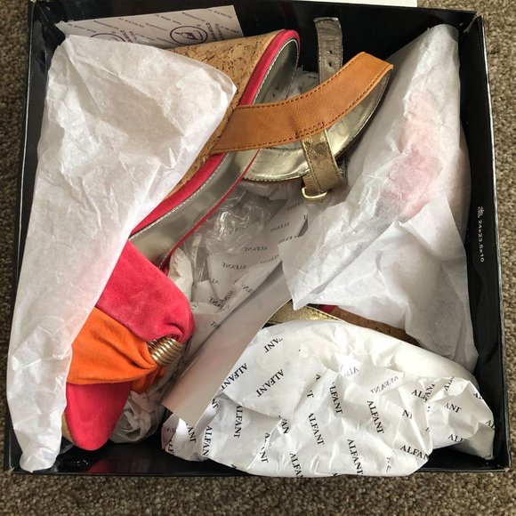 ALFANI JANEIRAORG WEDGE‎ SANDALS - Picture 5 of 8